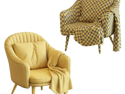 Deephouse  armchair 3D model purchase