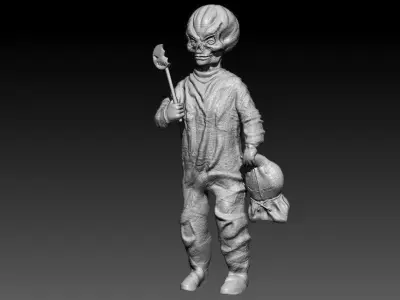 halloween treat sam 3D print model