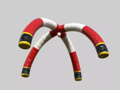 Commercial Banner Free low-poly 3D model