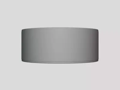 Short Tuna Can - Geometry Only No Textures No Materials 3D model