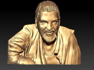 laddi sai Portrait Pendant 3D print model