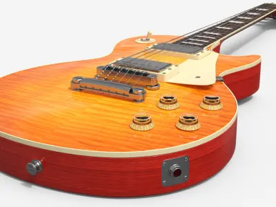  Portable Amplifier Micro with Electric Guitar 