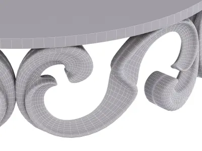 christopher guy middle coffee table set 3D model