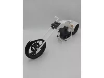 Chopper lowrider 3D print model