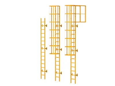 safety ladder 3D model