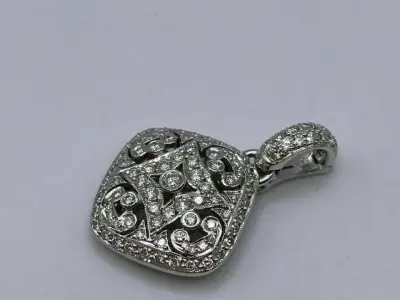 Art Deco silver  3D print model