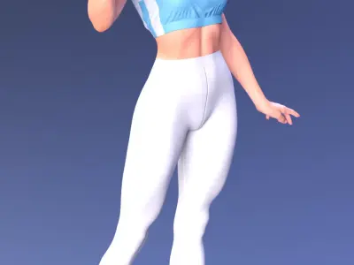  Sonya Blade Elite Training 3D print model