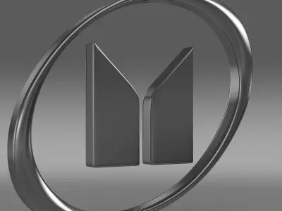 Isuzu Logo 3D model