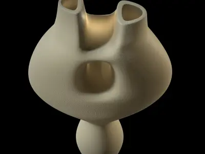 Bridge Handled Vessel 3D model