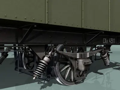 suburban wagon 3D model