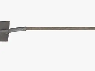 shovel 3D model 5