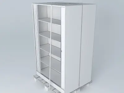2 boxes on pallet Free 3D model