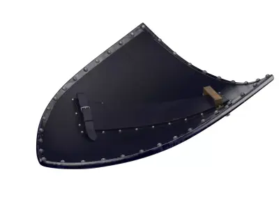 Medieval Shield Free low-poly 3D model