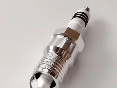 Spark Plug 3D model by firdz3d from CGTrader