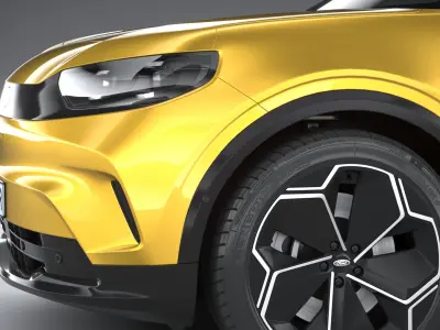 Ford Capri 2025 3D model