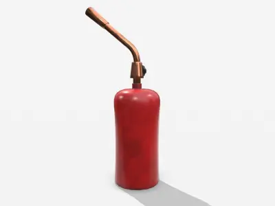 Cartoon BlowTorch 3D model