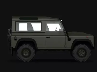 Military Defender 2015 3D model