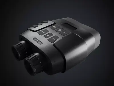 Night vision device Low-poly 3D model