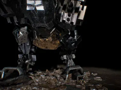 War Mech 01 3D model