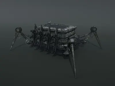 ST K6 Free low-poly 3D model