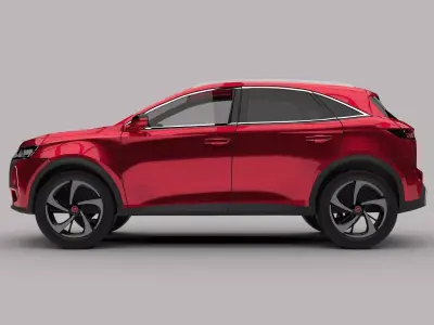 DS 7 Crossback Performance Line 3D model