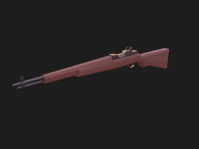 Weaponies - M1 Garand Low-poly 3D model