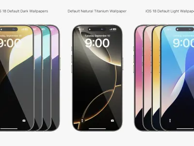 iPhone 16 Pro - Pro Max Natural Titanium 3D model