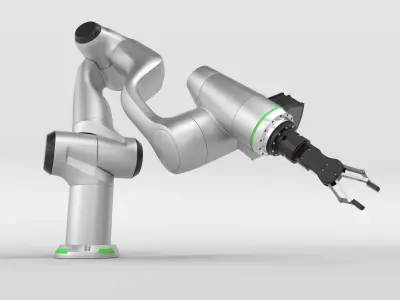 Robotic Arm Agile Diana 3D model