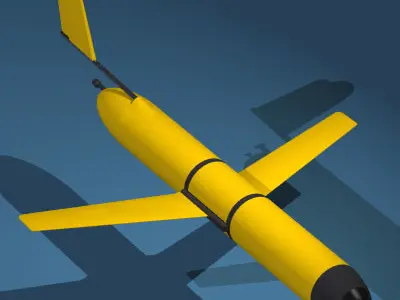 Sonar Submarine 3D model