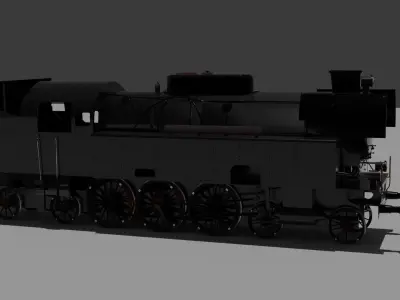 Train Engine  3D model