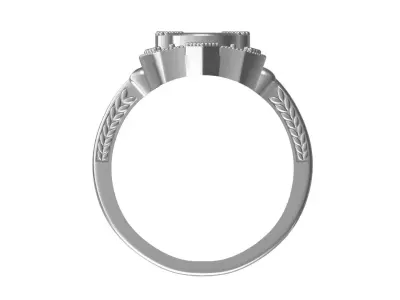 2 Stone Engagement Ring Texture