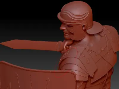 Roman Legioner 3D print model