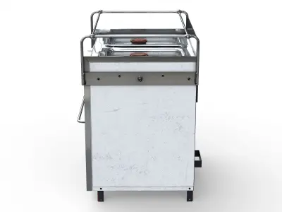 Old Yacht Stove or Camper Stove 3D model