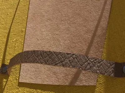 Medieval Heater Shield Low-poly 3D model buy
