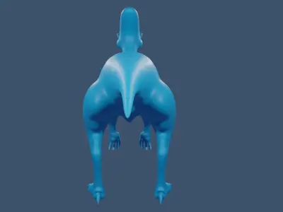 dinosaur base model and 3d print model 3D model