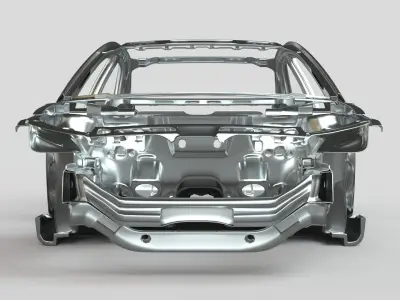 Car Frame 3D model purchase