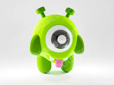 Alien 3D model 22