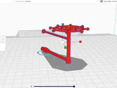 Valve 2  3D print model