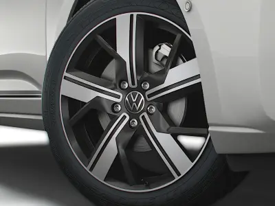Volkswagen Caddy Life 2021 wheel 3D model