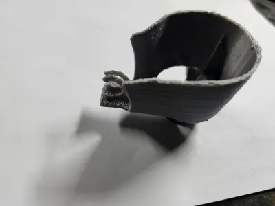 vw polo rear wiper arm cover 3D print model