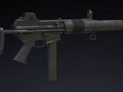 Daewoo K7 Low Poly Low-poly 3D model