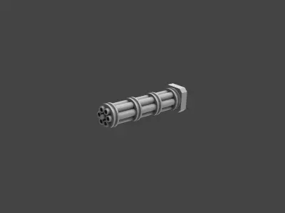 Armored Might MRHV - Revenant Turret and  Weapons 3D print model
