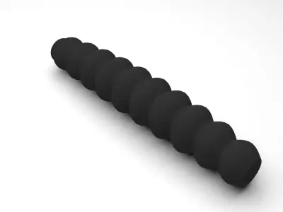 Monster Worm 3D model