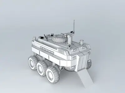 ARGO A 30 Exploration vessel system Free 3D model