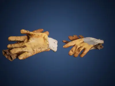 Industrial Items Low-poly 3D model