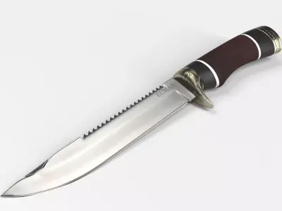 Fishing knife 3D model