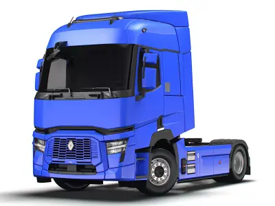 Renault E Tech T Tractor 4x2 2026 3D model