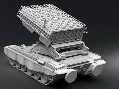 TOS 1A Sunscorch Scale model 3D print model