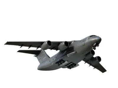 PLAAF Y-20B Transport Aircraft Xian Y20B Yun20 Yun20B 3D model