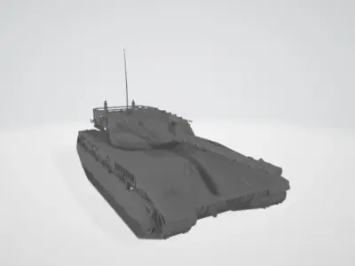 War Tank 3D print model get